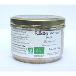 Rillettes de Porc Bio artisanales