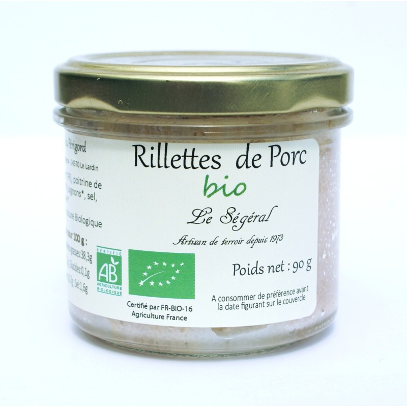 Rillettes de Porc Bio artisanales