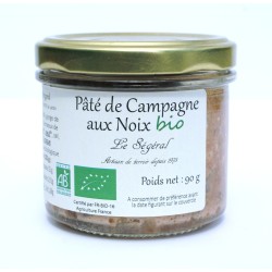 Pâté de Campagne aux Noix Bio artisanal