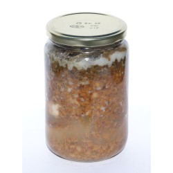 Poitrine de Porc aux Lentilles Vertes Bio 700g artisanales