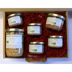 Coffret Cochonneries Biologiques en Dordogne - Conserverie artisanale