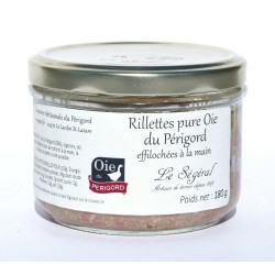 Rillettes d'Oie du Périgord 180g artisanales