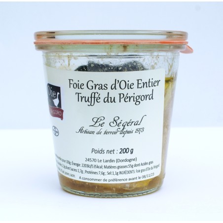 Foie Gras d'Oie Entier du Périgord Truffé artisanal