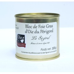 Bloc de Foie Gras d'Oie du Périgord artisanal