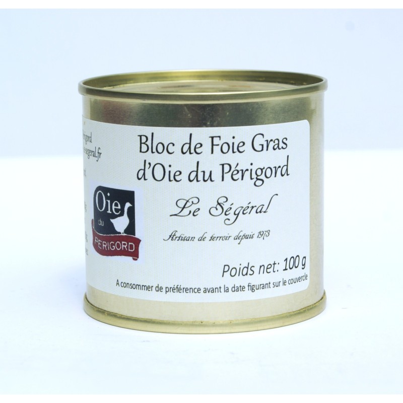 Bloc de Foie Gras d'Oie du Périgord artisanal