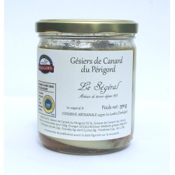 Confit de Gésiers de Canard du Périgord 370g artisanal