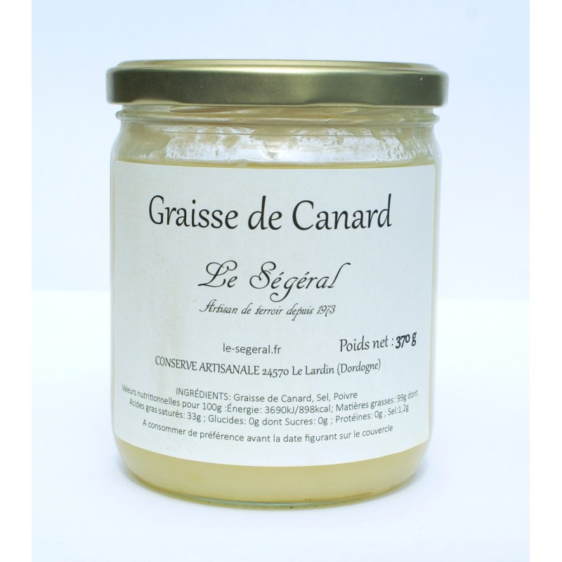Graisse de Canard 370g artisanale