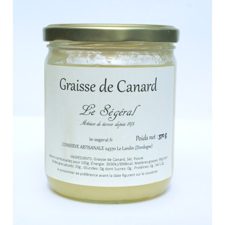 Graisse de Canard 370g artisanale