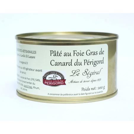 Pâté au Foie Gras de Canard du Périgord artisanal