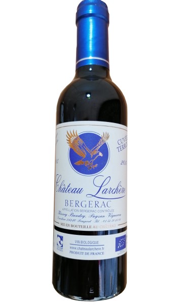 Vin Bio Bergerac rouge 37,50 cl année 2016