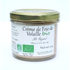 Crème de Foie de Volaille bio 90 g