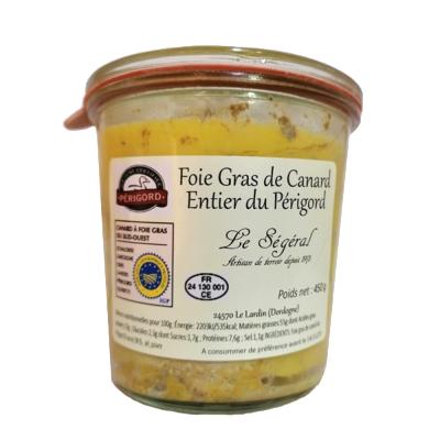 foie gras d'oie entier du périgord chez le segeral
