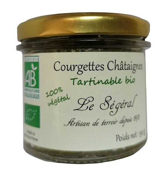 Courgettes Châtaignes bio 90 g